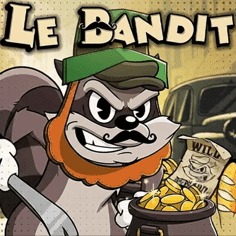 Le Bandit Hacksaw Spielautomat bei Slimking Casino