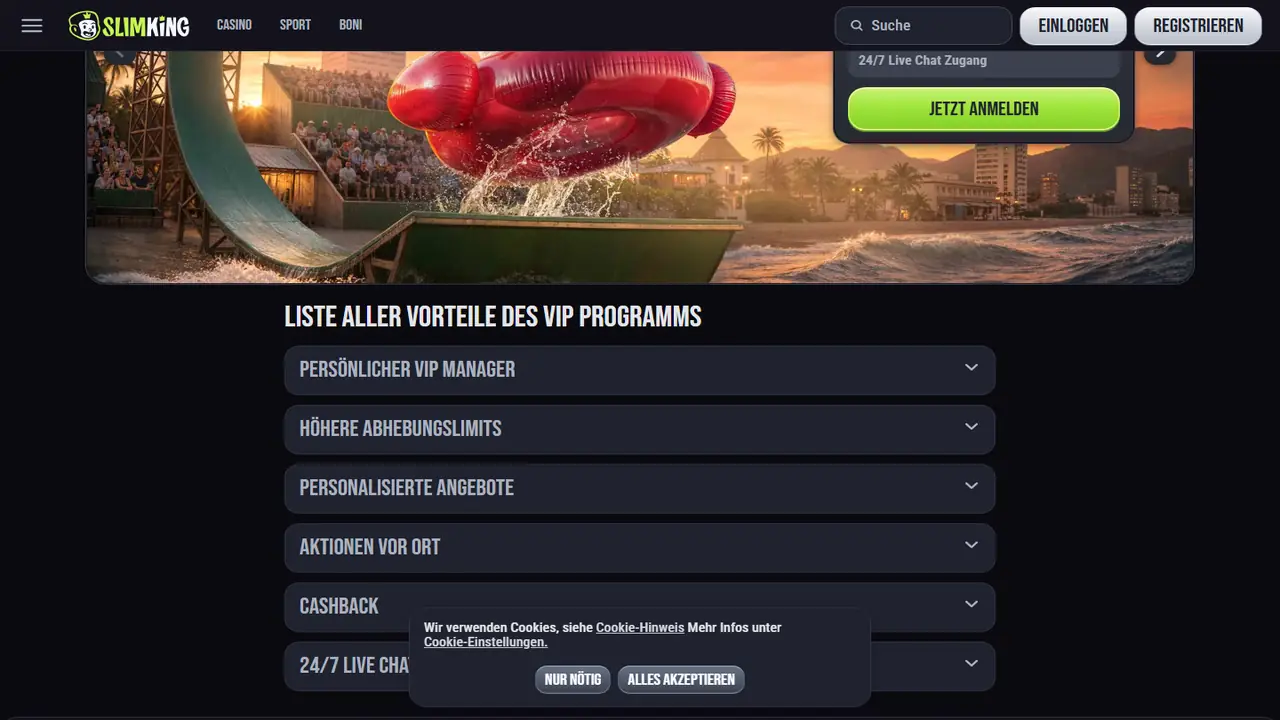 Slimking VIP Programm